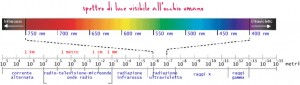 Spettro della luce visibile