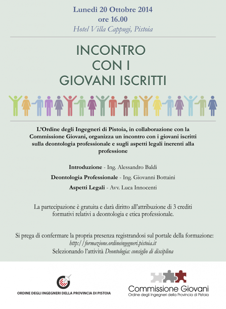 Incontro con i giovani ingegneri